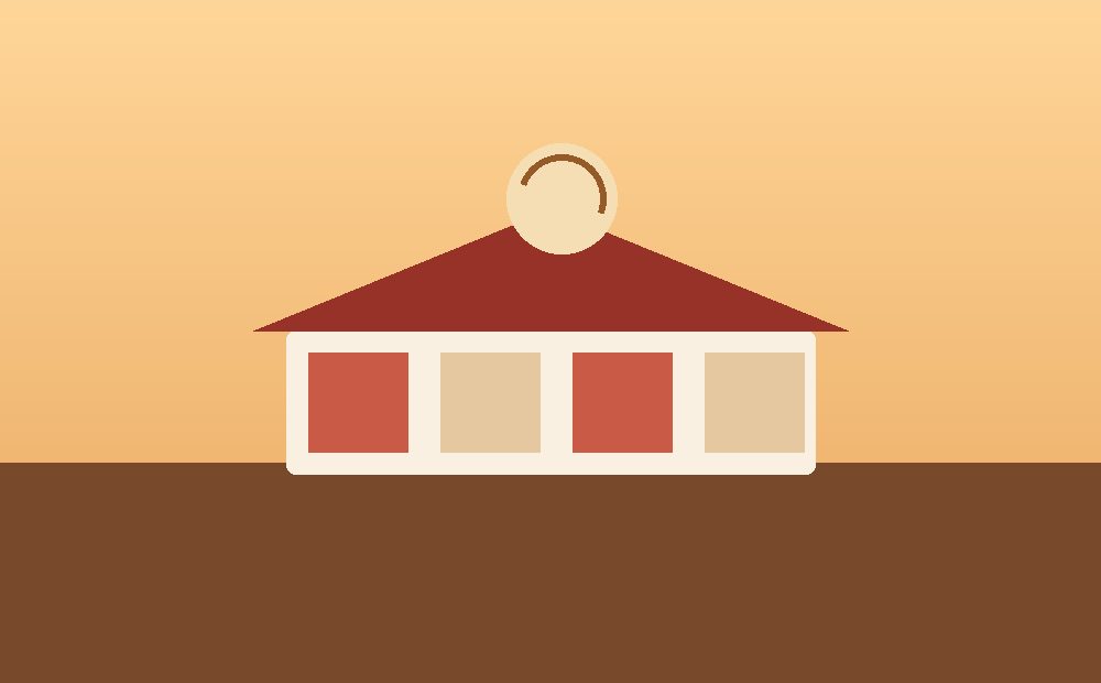 Illustration of a bakery storefront with a pastry icon, representing the Contreras Family Bakery online ordering site